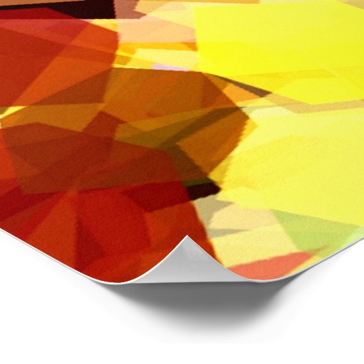 POSTER BOUQUET DE FLEURS (Coin)