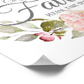 Poster Bouquet de fleurs Comprend De Jolis Roses Roses Fa (Coin)