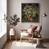 Poster Bouquet de fleurs dans un vase | Vincent van Gogh