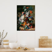 Poster Bouquet de fleurs dans une urne (Cuisine)