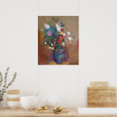 Poster Bouquet de fleurs de Redon (Cuisine)