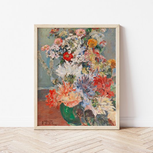 Poster Bouquet de fleurs d'été | August Rieger