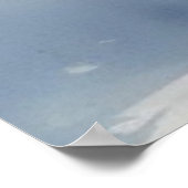 Poster Bouquet de fleurs Elégante aquarelle (Coin)