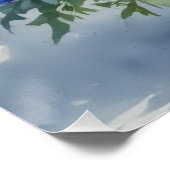 Poster Bouquet de fleurs Elégante aquarelle (Coin)