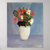 Poster Bouquet de fleurs | Henri Rousseau (Devant)