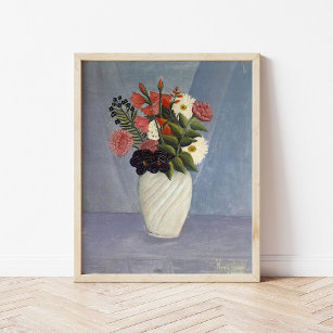 Poster Bouquet de fleurs   Henri Rousseau