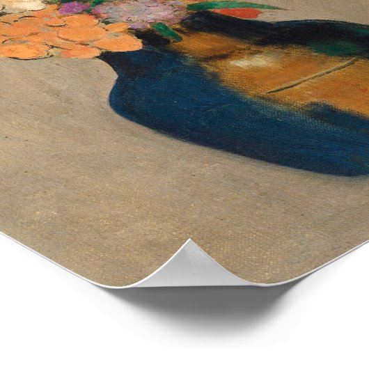 Poster Bouquet de Fleurs | Odilon Redon (Coin)