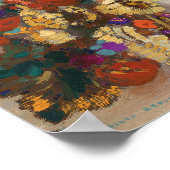 Poster Bouquet de Fleurs | Odilon Redon (Coin)