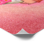 Poster Bouquet de fleurs pour vous. (Coin)