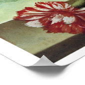 Poster Bouquet de fleurs sur une haie (Coin)