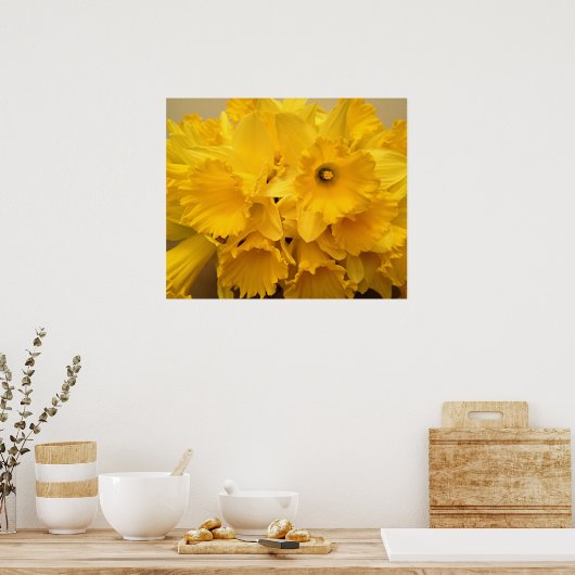 Poster Bouquet de jonquilles (Cuisine)