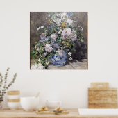 Poster Bouquet de printemps vintage Pierre Auguste Renoir (Cuisine)