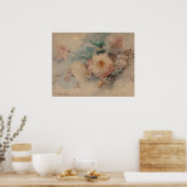 Poster Bouquet de Rose - Franz Bischoff (Cuisine)