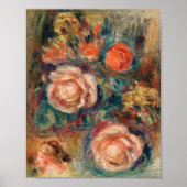 Poster Bouquet de Rose | Renoir (Devant)