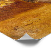 Poster Bouquet de roses, Auguste Renoir (Coin)