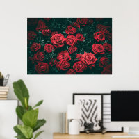 Bouquet de roses rouges
