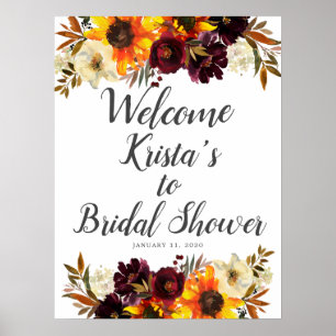 Poster Bouquet de tournesols Bienvenue enterrement de vie