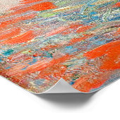 Poster Bouquet de tournesols Claude Monet (Coin)