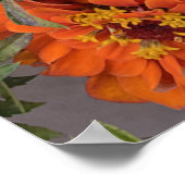 Poster Bouquet d'été coloré (Coin)