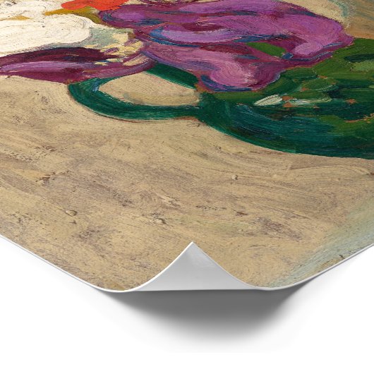 Poster Bouquet d'Iris | Louis Valtat (Coin)