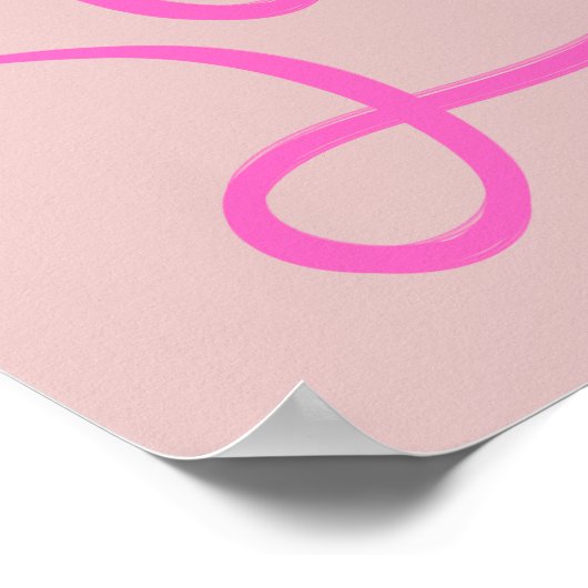 Poster Bouquet Empreinte de léopard (Coin)