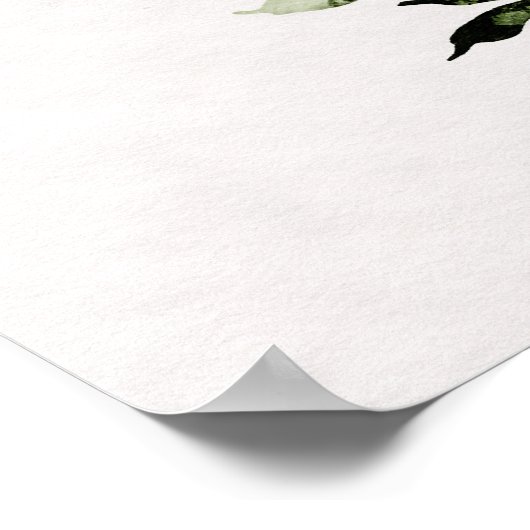 Poster Bouquet Fleur sauvage séché (Coin)