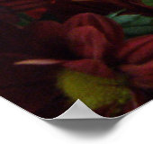 Poster Bouquet Lys rose Imprimer (Coin)