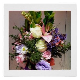 Poster Bouquet mexicain