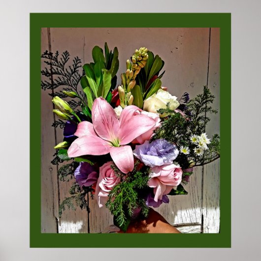 Poster Bouquet mexicain (Devant)