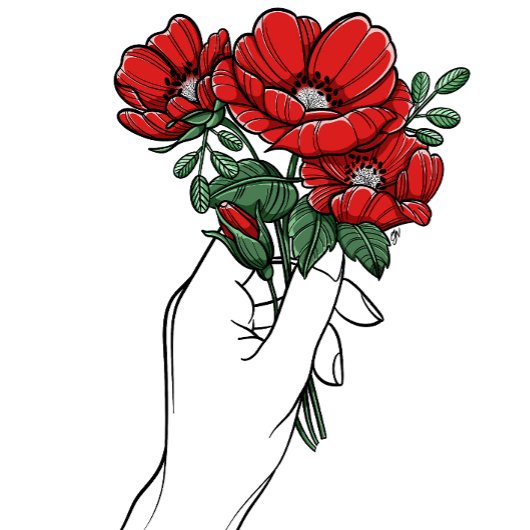 Poster Bouquet Poppy