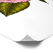 Poster Bouquet rose roses (Coin)