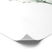 Poster Bouquet simple Fleur sauvage 2 (Coin)