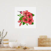 Poster Bouquet tropical (Cuisine)