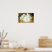 Poster Bouquet White Freesia (Cuisine)