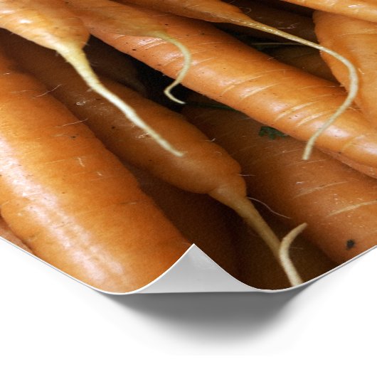 Poster Bouquets de carottes (Coin)