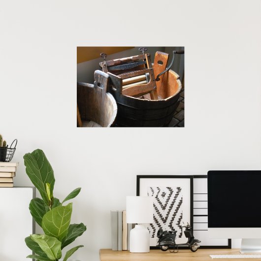 Poster "Bouquets Vintages" (Bureau à domicile)