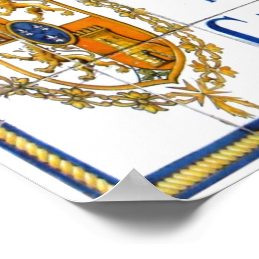 Poster Bourbon St Tile Mural (Coin)