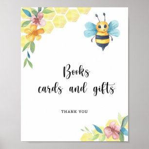 Poster Bourdon - livres cartes et cadeaux