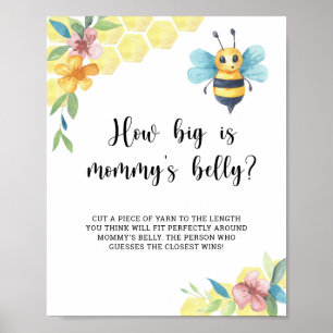 Poster Bourdon quelle taille a le ventre de maman jeu