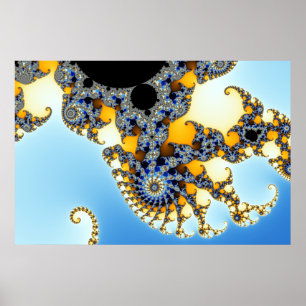 Poster Bourdonnement D03 de Mandelbrot