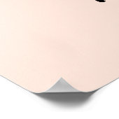 Poster Bourgogne Floral Rustic string ligOrdre des événem (Coin)