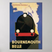 Poster Bournemouth Belle (Devant)