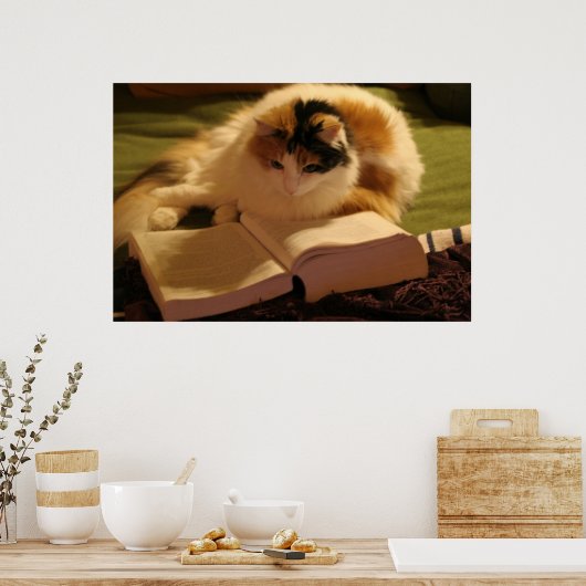 Poster Boursier Feline (Cuisine)