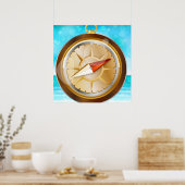 Poster Boussole (Cuisine)