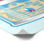 Poster Boutane de propane du camp Stove (Coin)