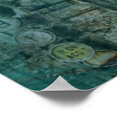 Poster Bouteille Art 5 (Coin)