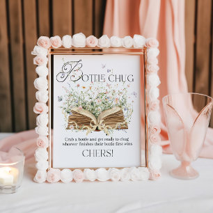 Poster Bouteille Chug Jeu Nouveau chapitre thème du livre