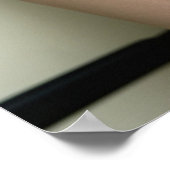 POSTER BOUTEILLE DANS L'AFFICHE D'ART EN ENCRE À LA MAIN (Coin)