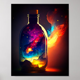 Poster Bouteille d'Artsy