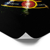 Poster Bouteille de Champagne	Affiche/Tirage (Coin)